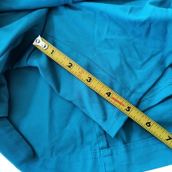 Christopher & Banks Bright Blue Pencil Skort Size 8 - Picture 5 of 8